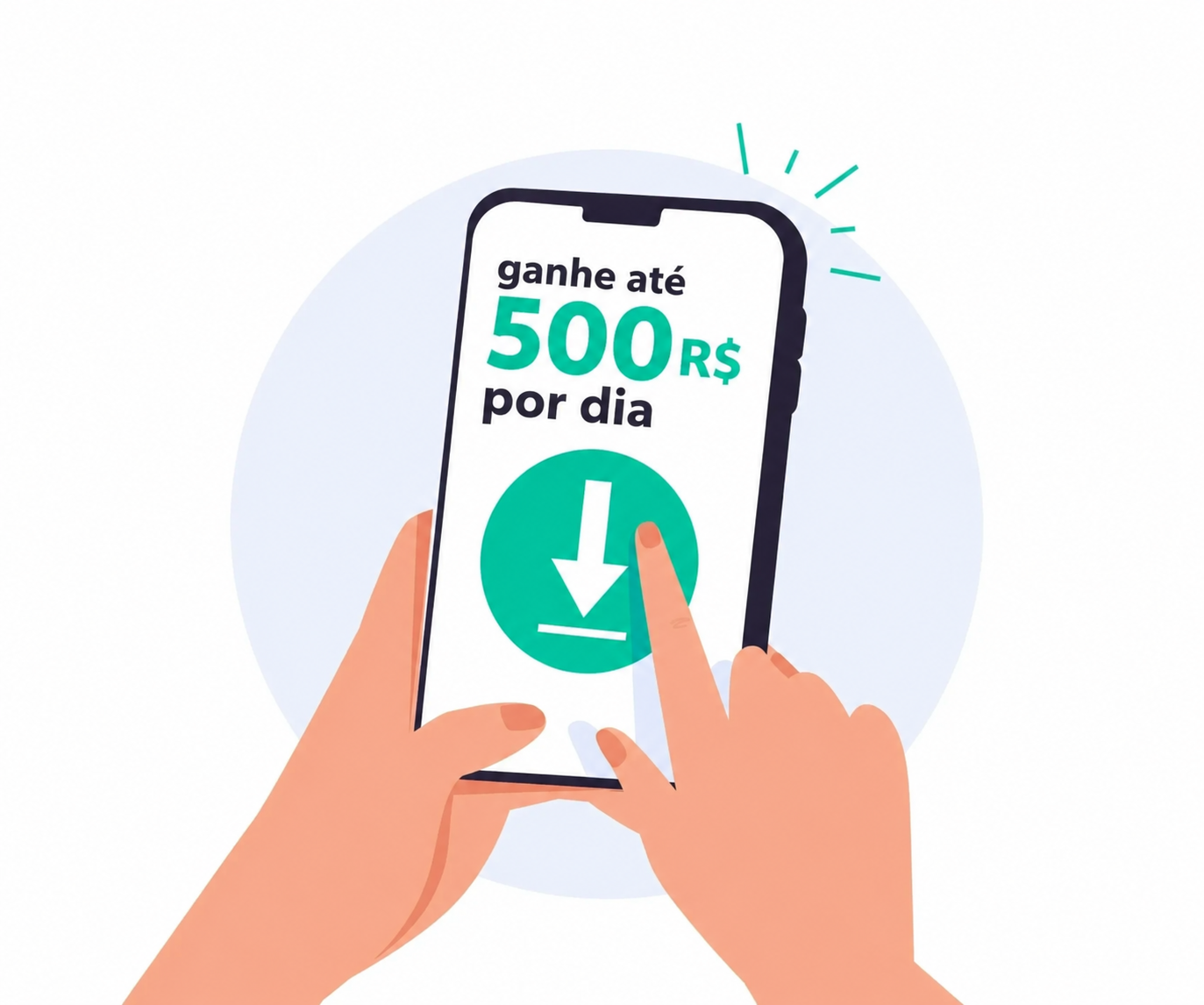 Aplicativo no celular